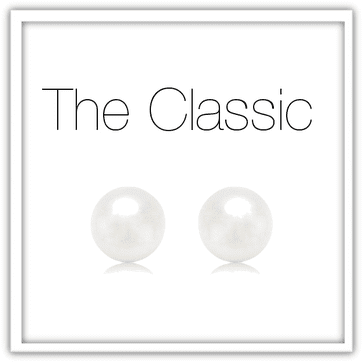The Classic - 9ct Gold Cultured Pearl Studs Earrings - Beaver Brooks