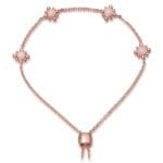 Pink Opal Floris Kula Bracelet - Rose Gold (Vermeil)