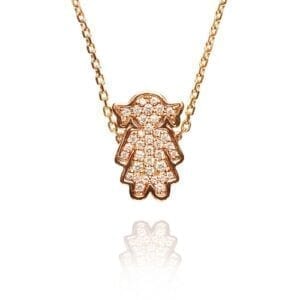 Alinka Jewellery Masha Necklace Rose Gold