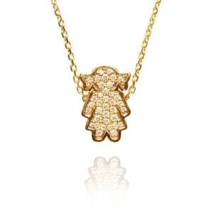 Alinka Jewellery Masha Necklace Yellow Gold
