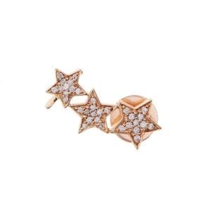 Alinka Jewellery Stasia Triple Star Cuff Earrings