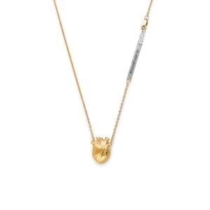 Bjorg Jewellery Medium Anatomic Heart Necklace