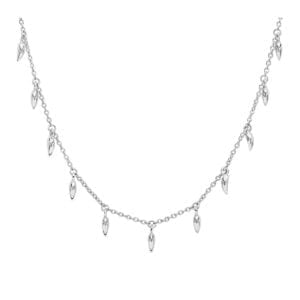 Lucy Williams Silver Mini Fang Necklace