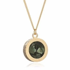 Rachel Jackson London Emerald Birthstone Necklace